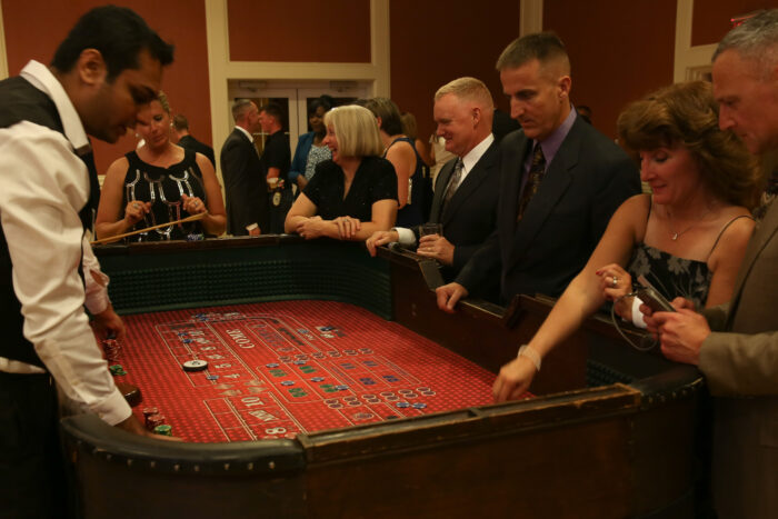 Marines and sailors attended 5th annual Casino Royale event