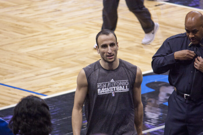 Manu Ginobili On the Court