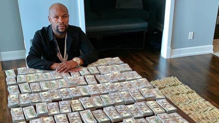 Floyd Mayweather's money