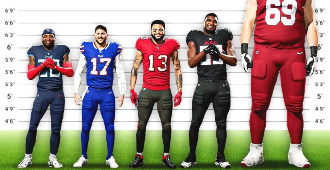 Tallest NFL Players: 2024 & Historic Giants