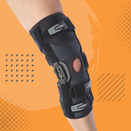 The DonJoy Playmaker II Knee Brace